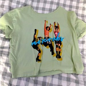 TLC Crop Top T Shirt